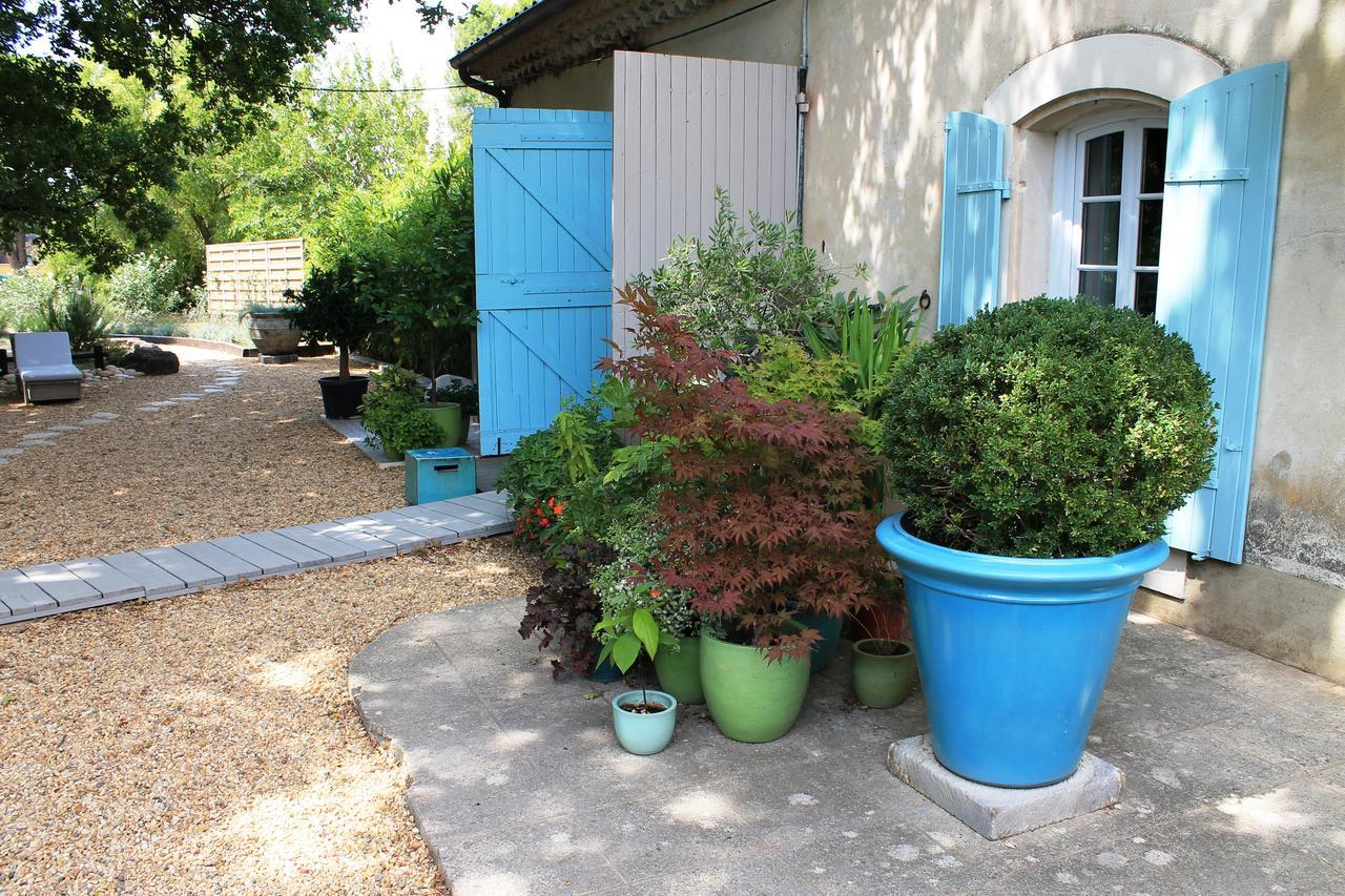 Le Mas Turquoise, B&B Spa-Color Inclus Bédarrides Εξωτερικό φωτογραφία